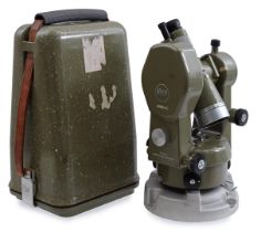 Green metal theodolite