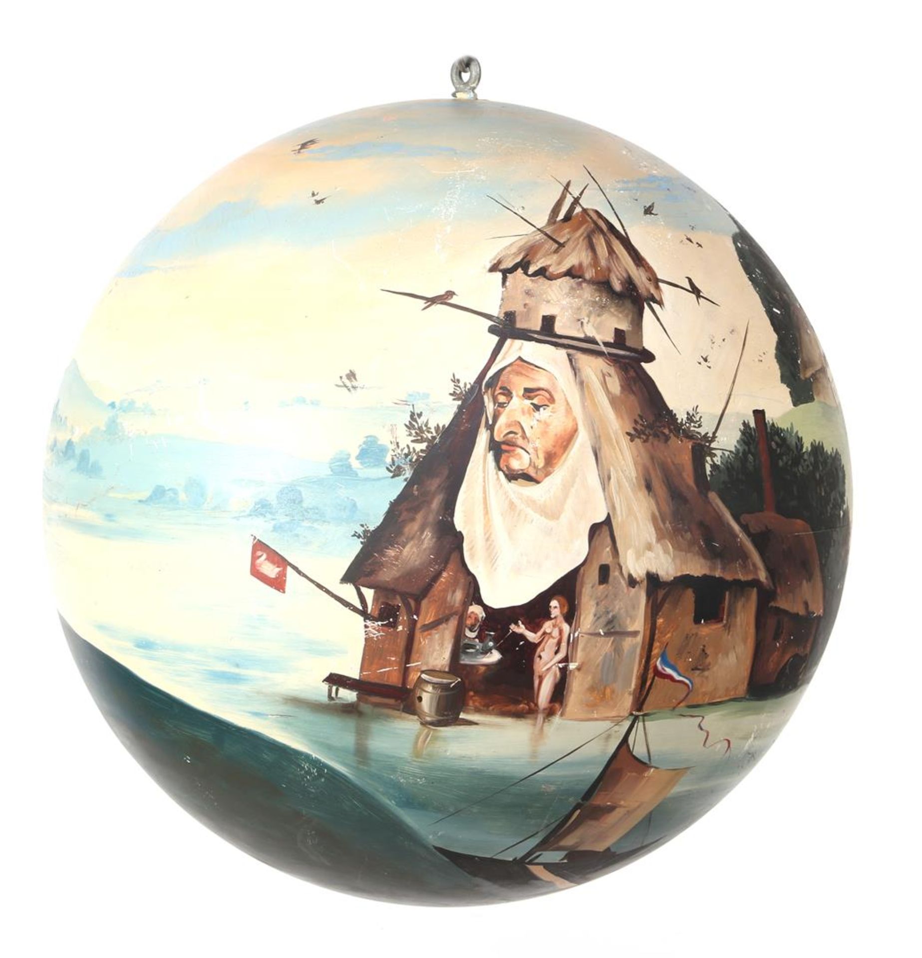 Hand-painted sphere - Bild 3 aus 4