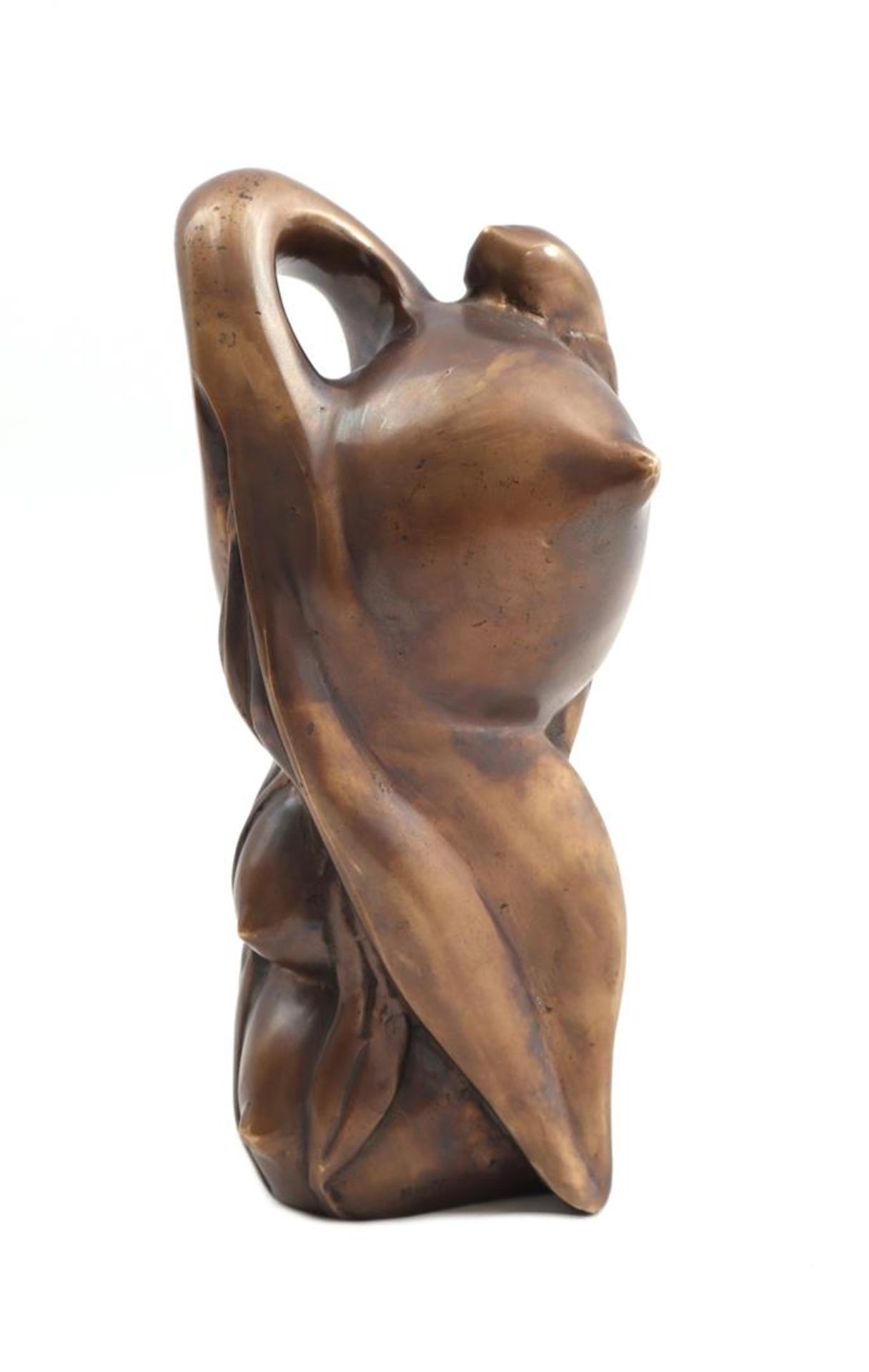 Bronze sculpture of female nude