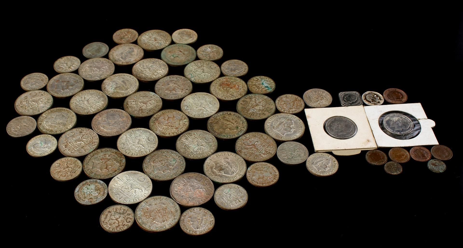 Lot various Dutch coins