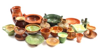 Lot various pottery