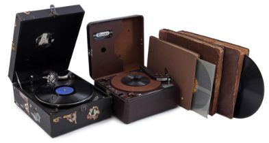 Lot record players andLP's