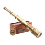 Brass telescope