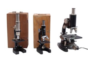 3 different microscopes