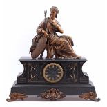 Classic marble mantel clock