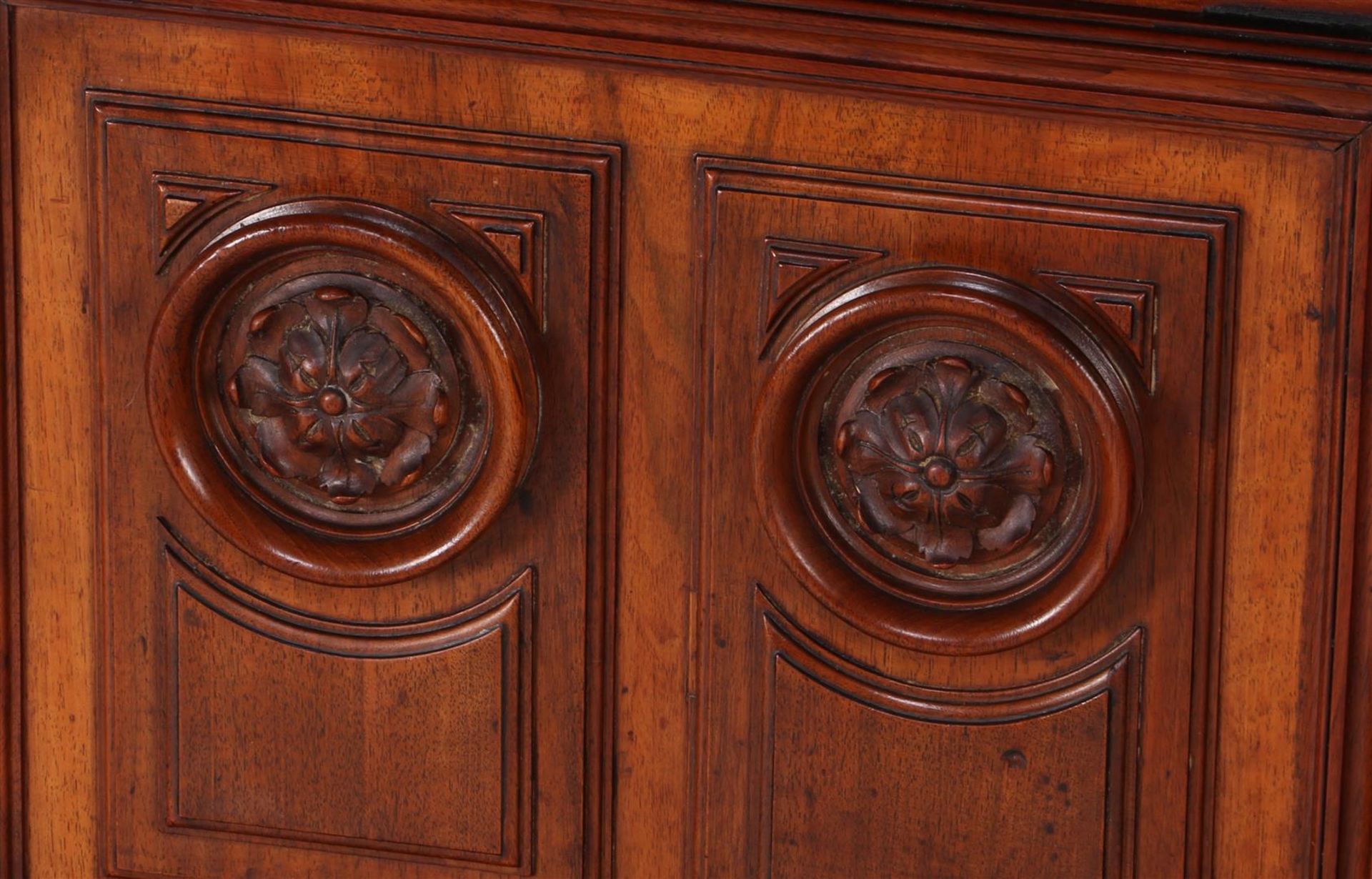 Walnut and oak sideboard - Image 2 of 2