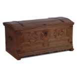 Oak blanket chest