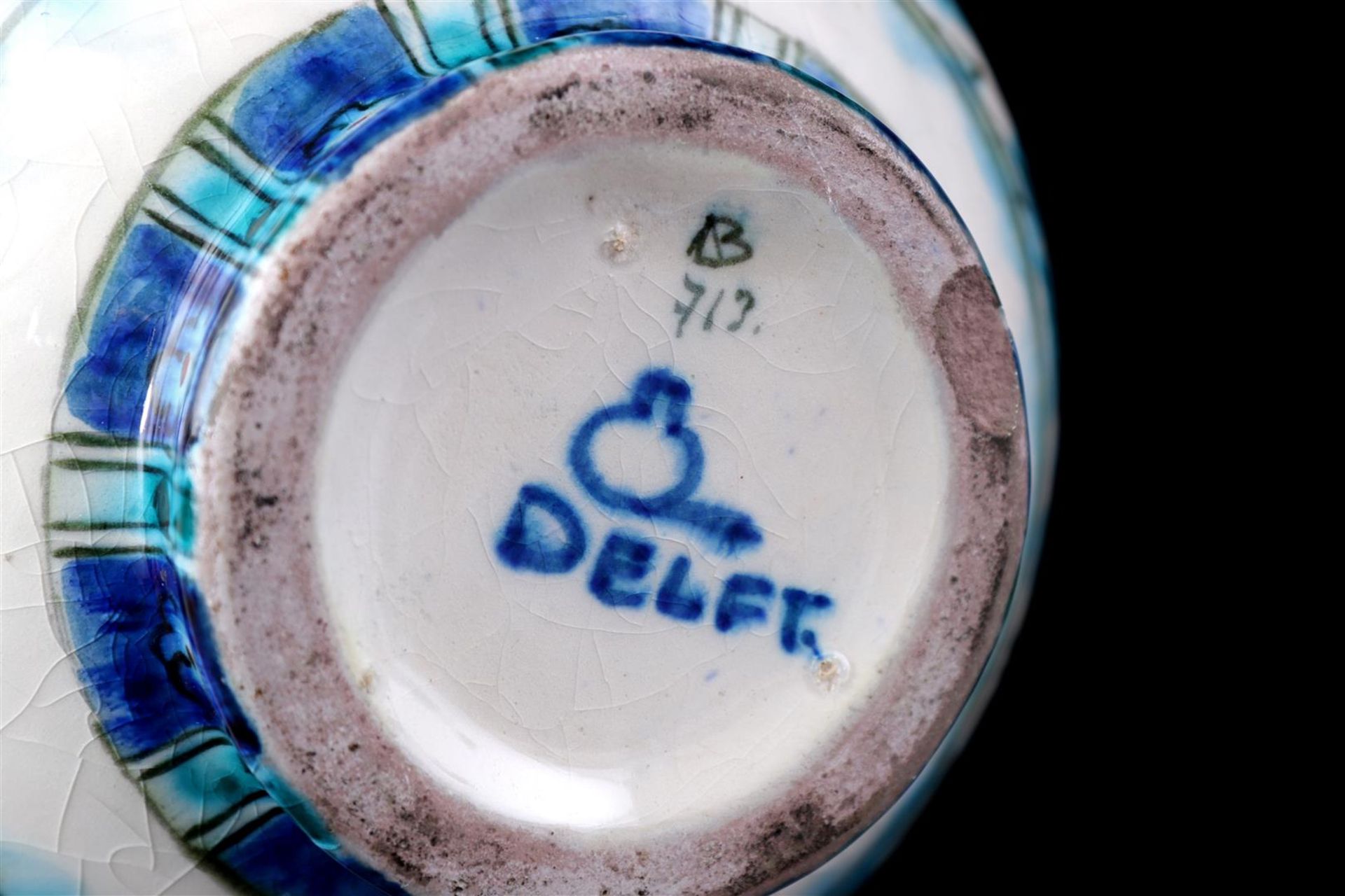 Porceleyne Fles Delft earthenware knob vase - Bild 4 aus 4