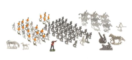 Lot tin soldiers