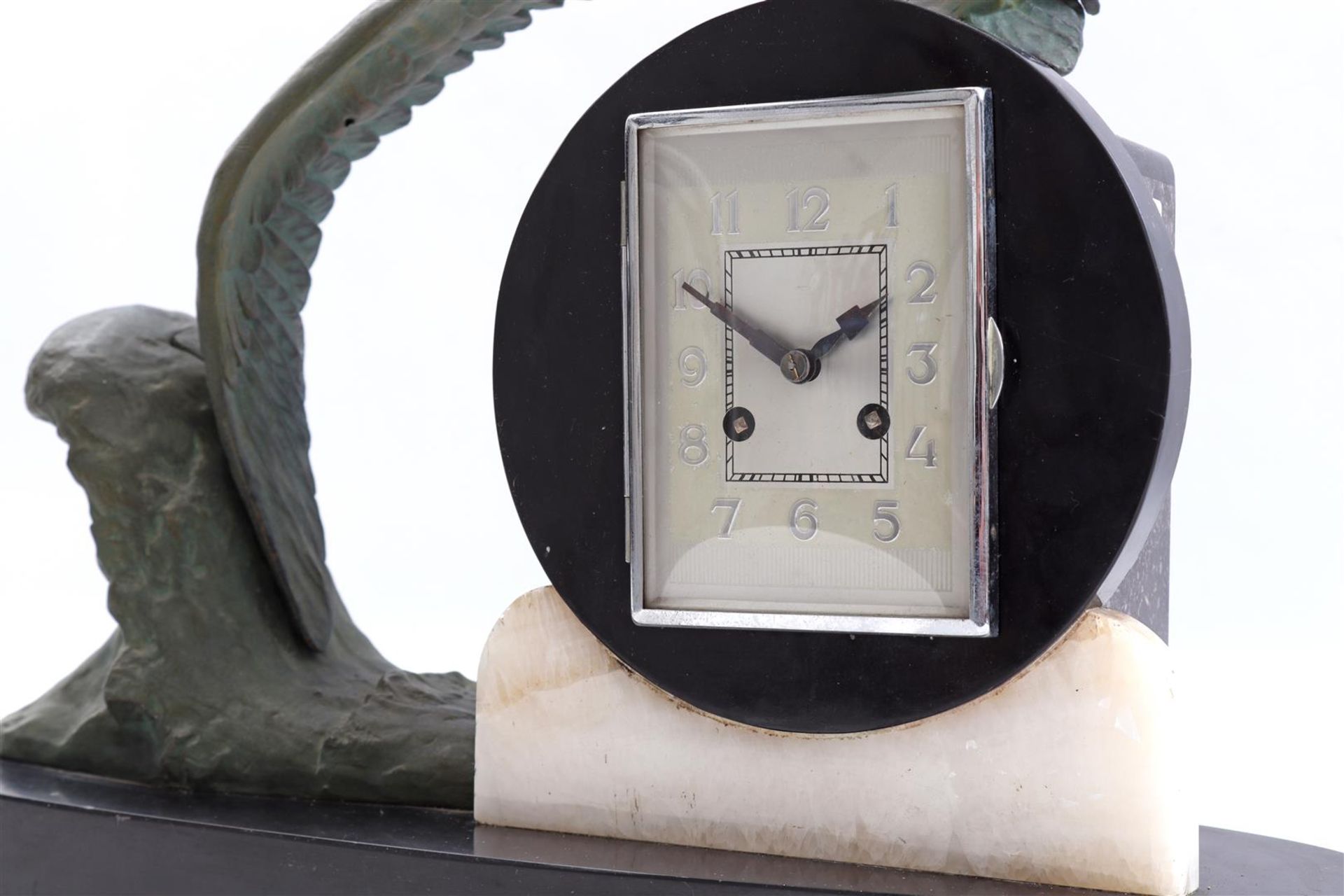 Art Deco mantel clock - Image 2 of 4