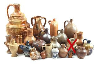 Lot various stoneware