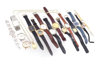 Lot with 16 various watches