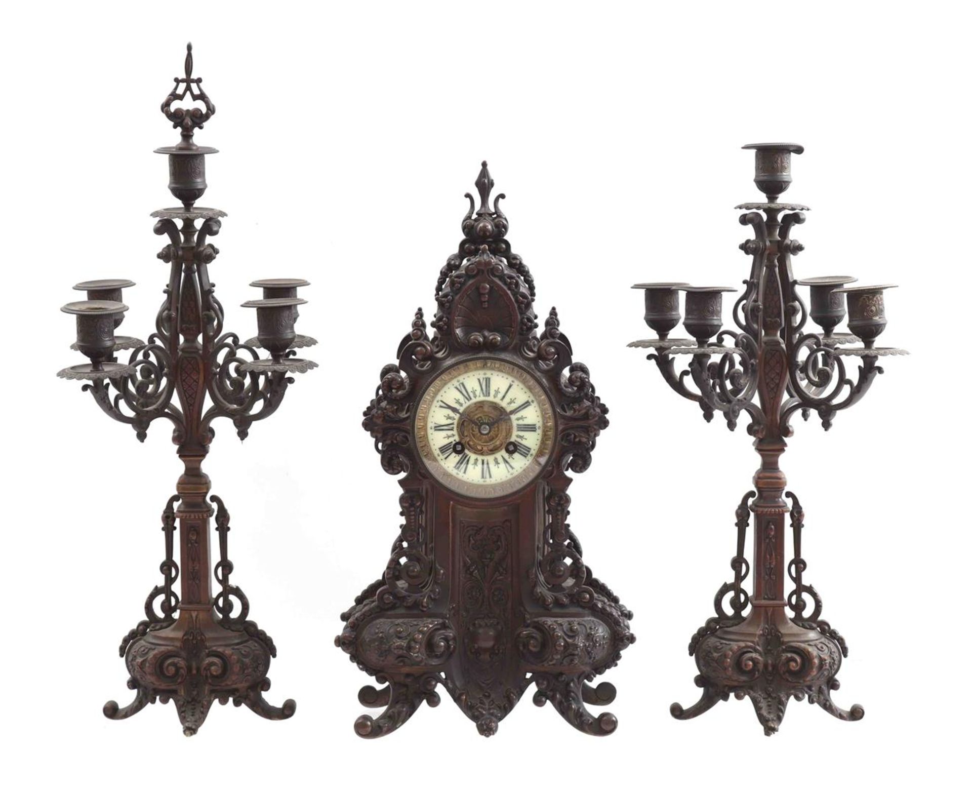 3-piece clock set