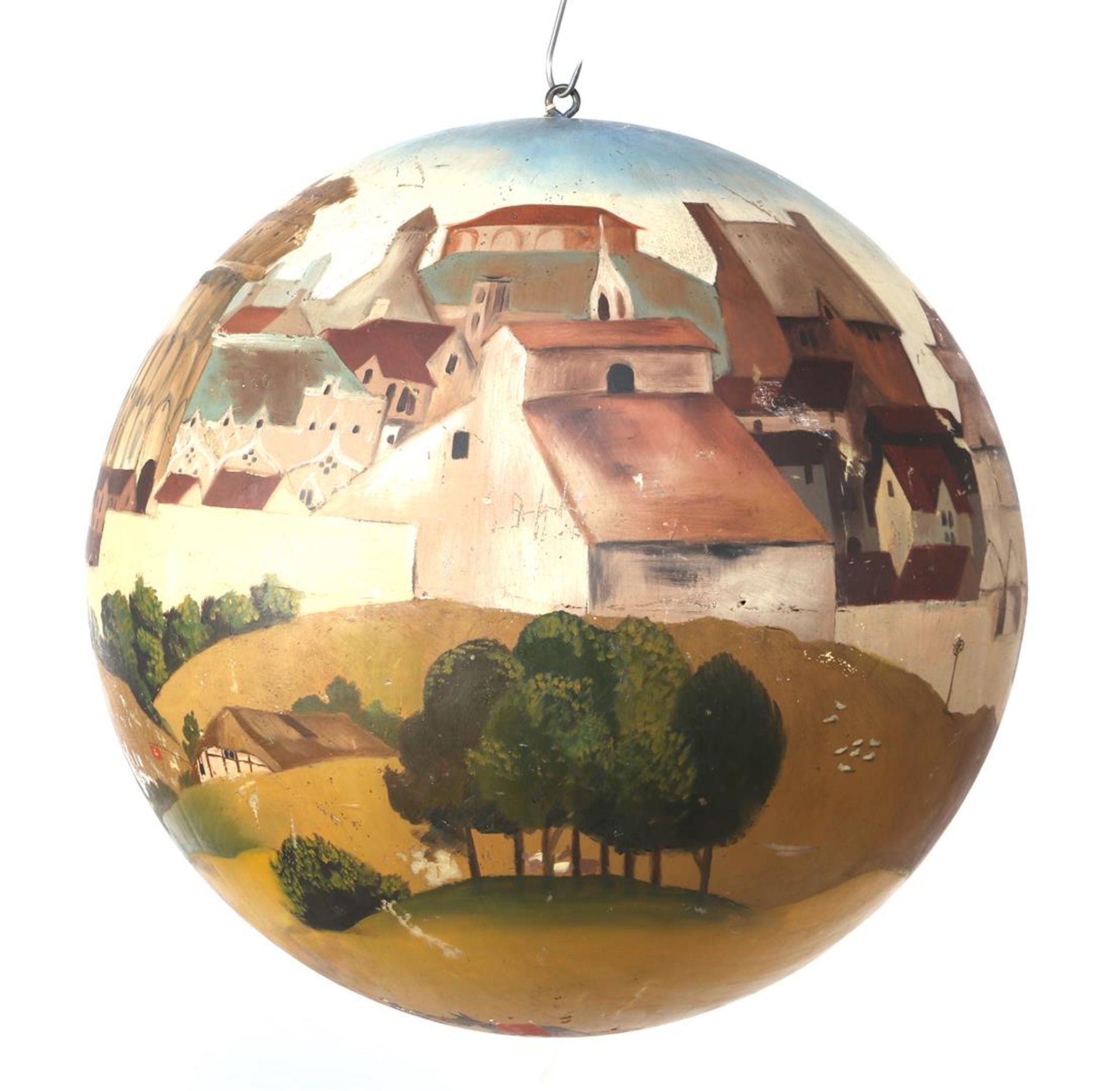 Hand-painted sphere - Image 2 of 3
