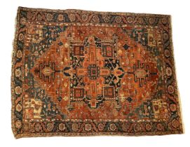 Hand-knotted oriental carpet