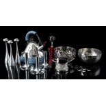 Lot chrome-plated Alessi