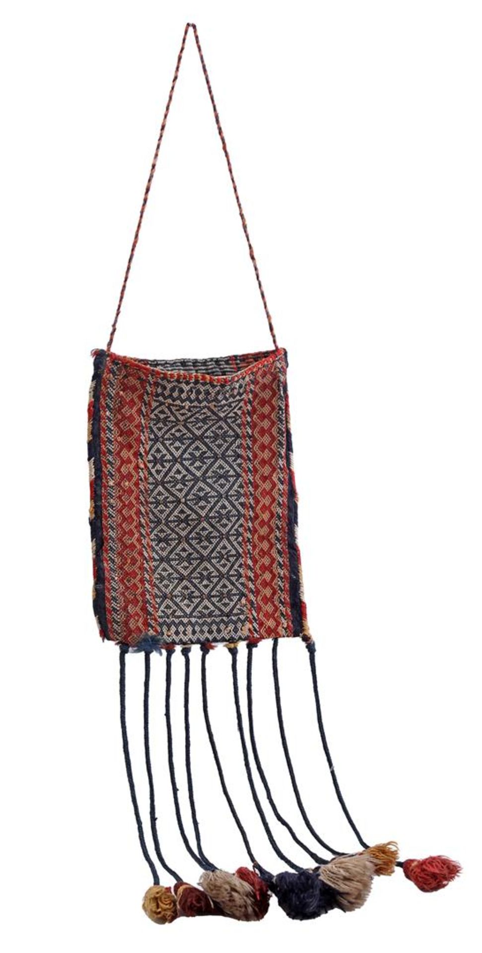 Hand-knotted oriental bag