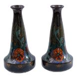 Arnhemsche Fayence 2 pottery vases