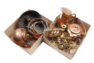 Lot various copperware