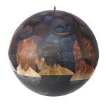 Hand-painted sphere