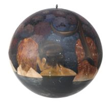 Hand-painted sphere