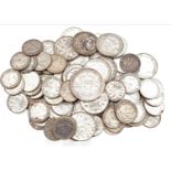 Lot various silver Dutch coins