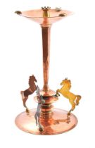 Copper candlestick