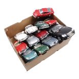 Lot scale model cars