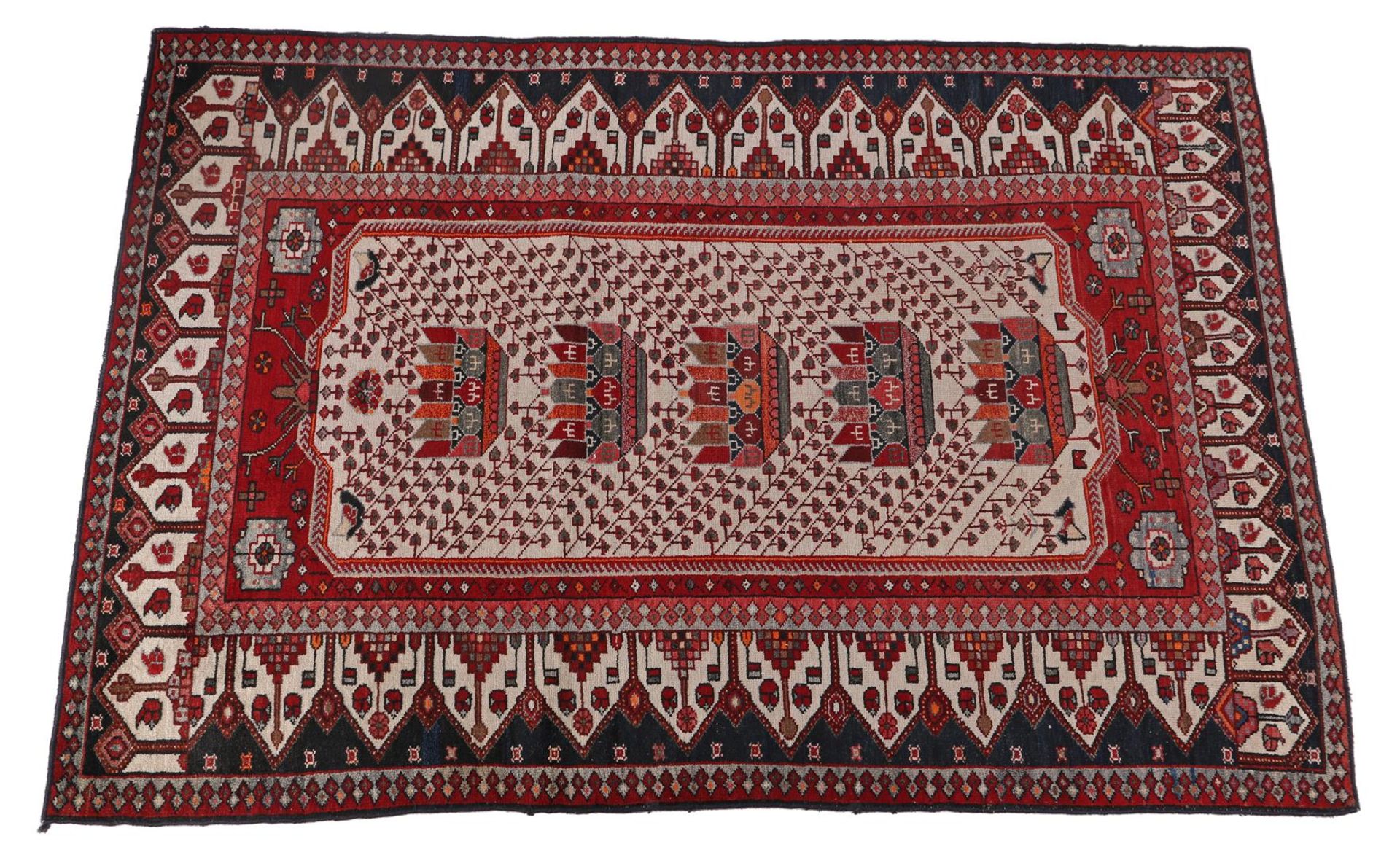 Hand-knotted oriental carpet, European