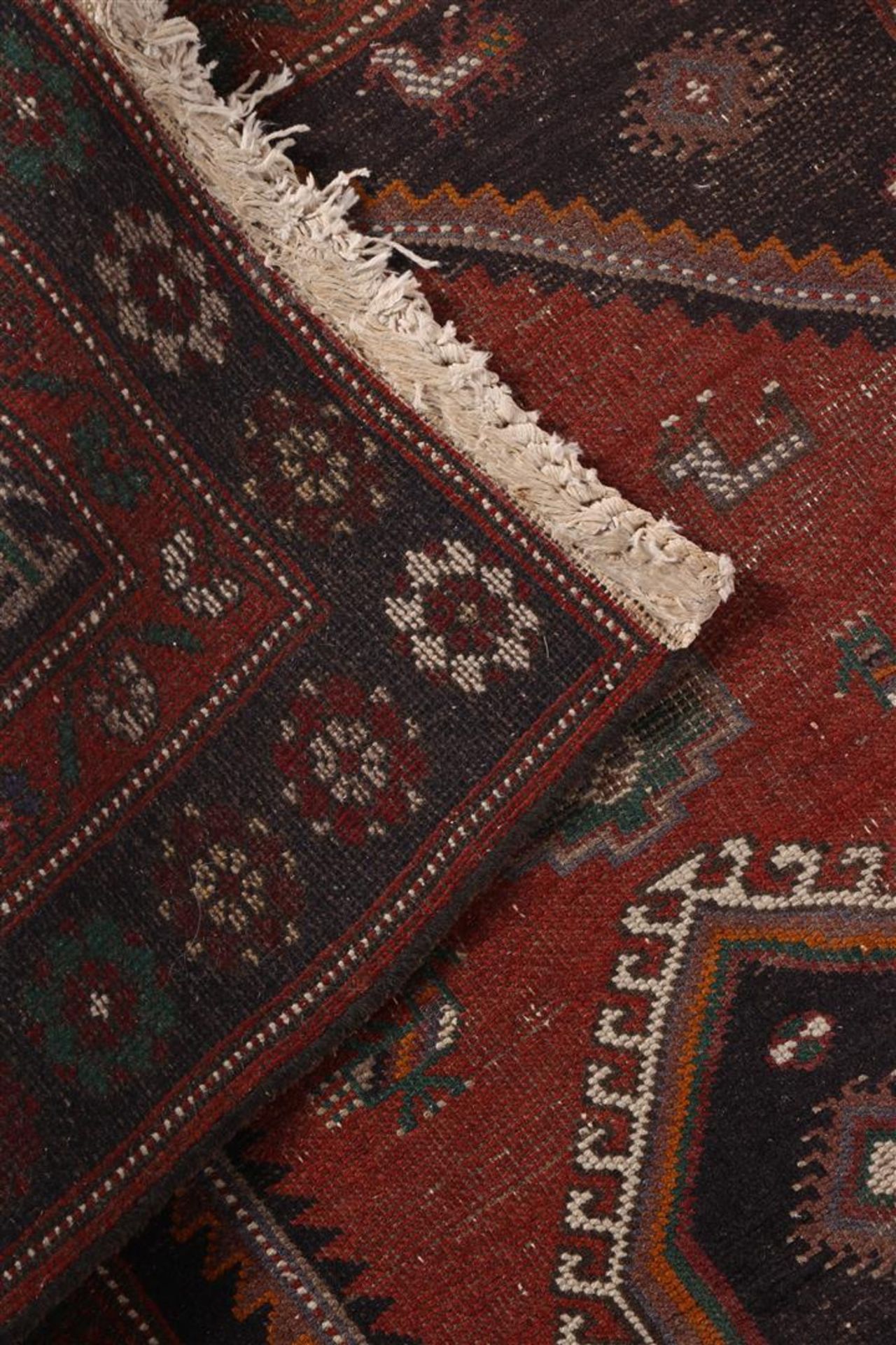 Hand-knotted oriental carpet, Hamadan - Image 4 of 4