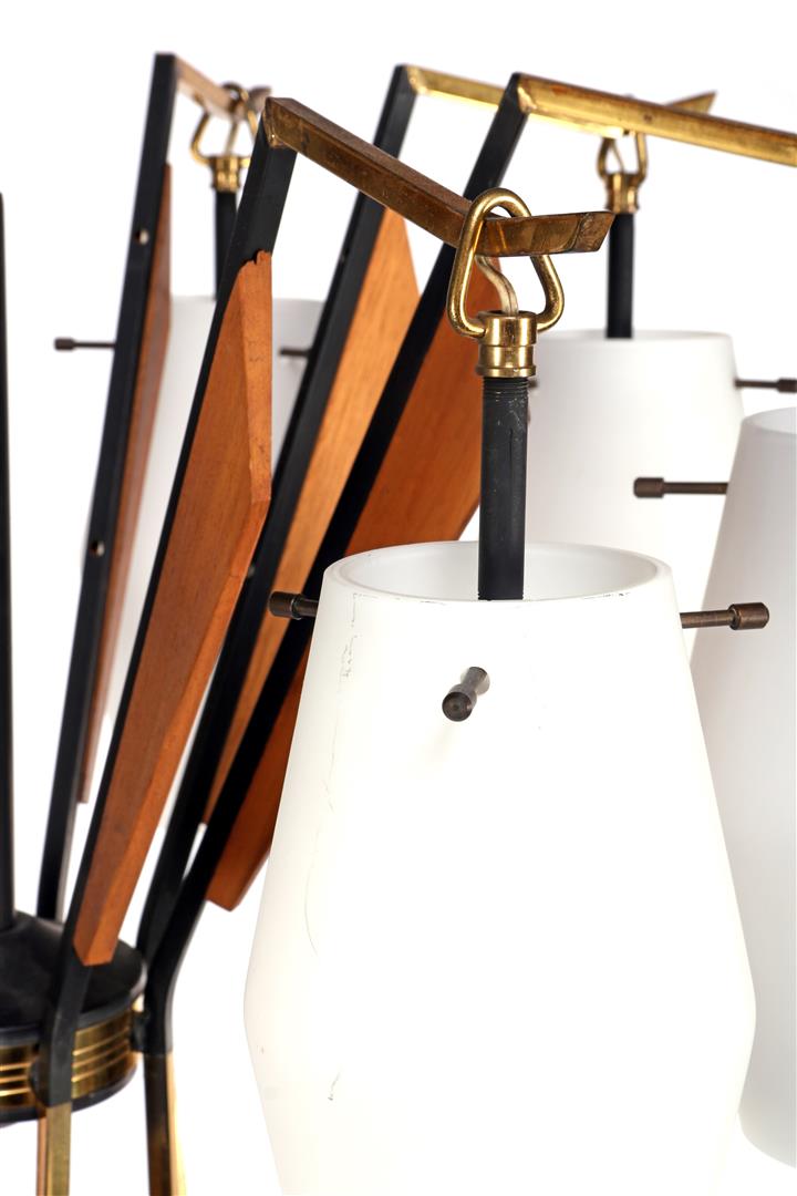8-light hanging lamp - Image 2 of 2