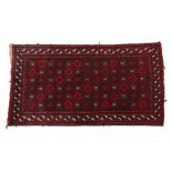 Hand-knotted oriental carpet, Afghan Belouch
