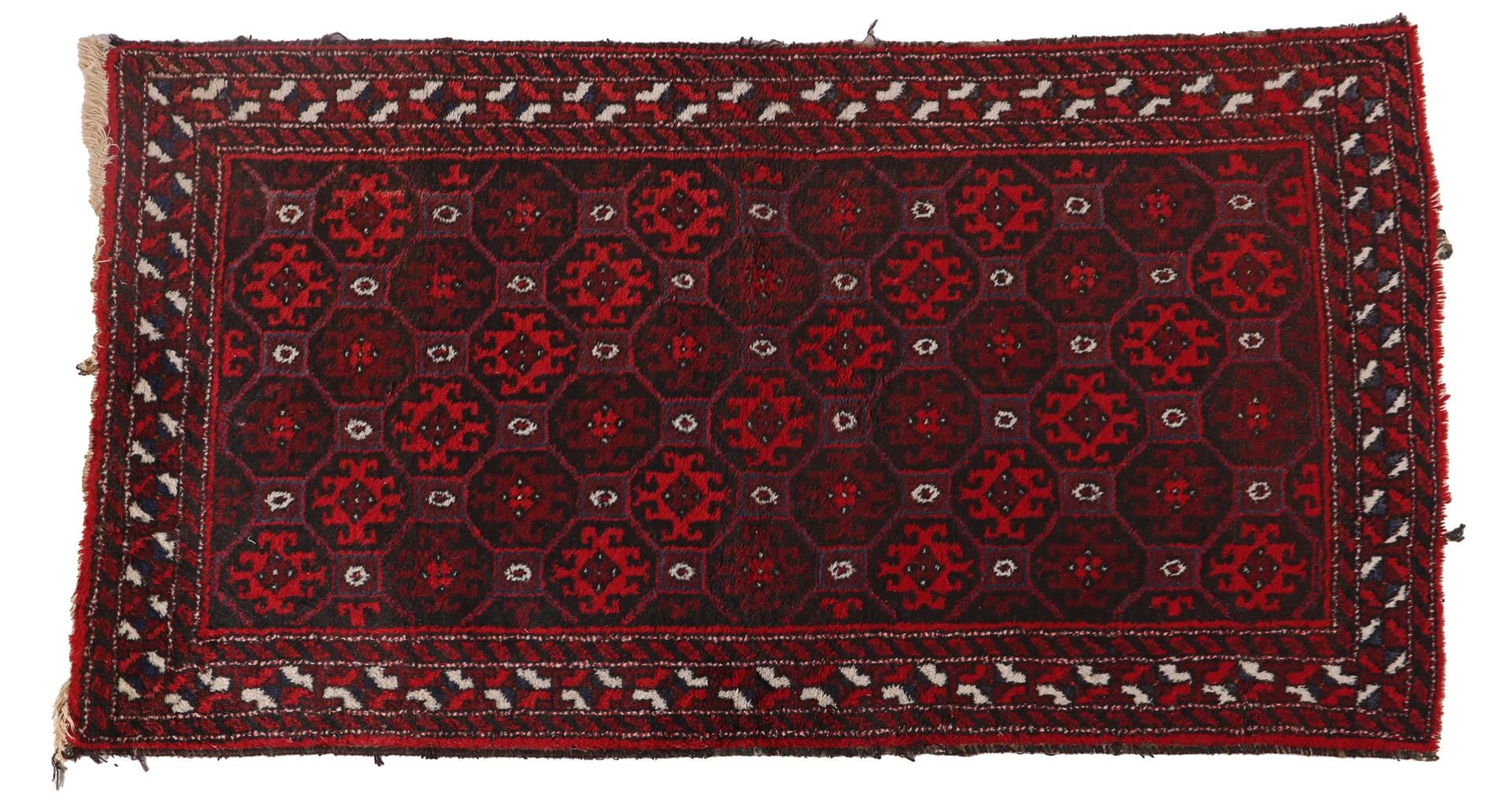 Hand-knotted oriental carpet, Afghan Belouch