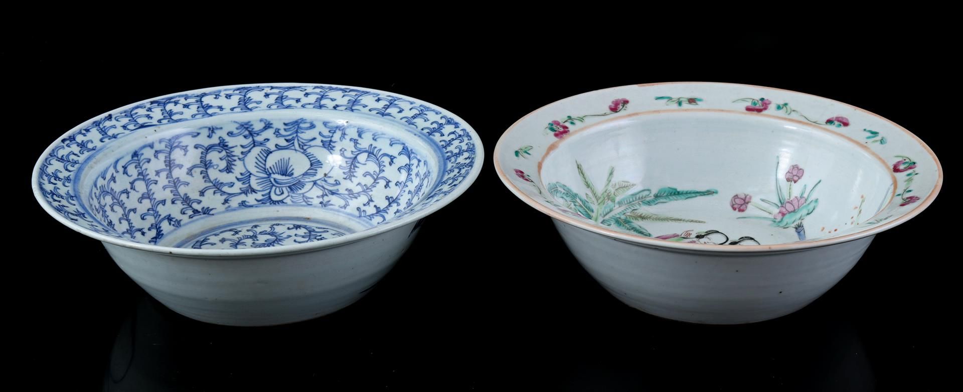 2 porcelain bowls, 19th - Image 2 of 3