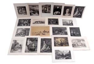 Folder with 20 lithographs Art Chronicle