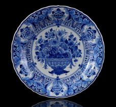 Porceleyne Fles Delft earthenware dish