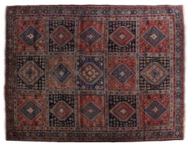 Hand-knotted wool carpet, Yalameh