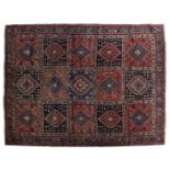 Hand-knotted wool carpet, Yalameh