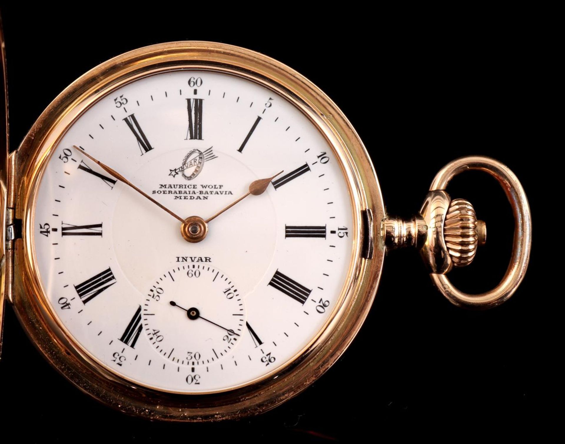 Invar Maurice Wolf pocket watch