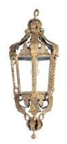 Iron lantern model hanging lamp