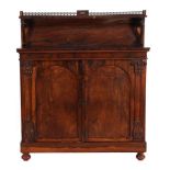 Rosewood veneer buffet furniture