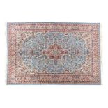 Hand-knotted oriental carpet, Kirman India