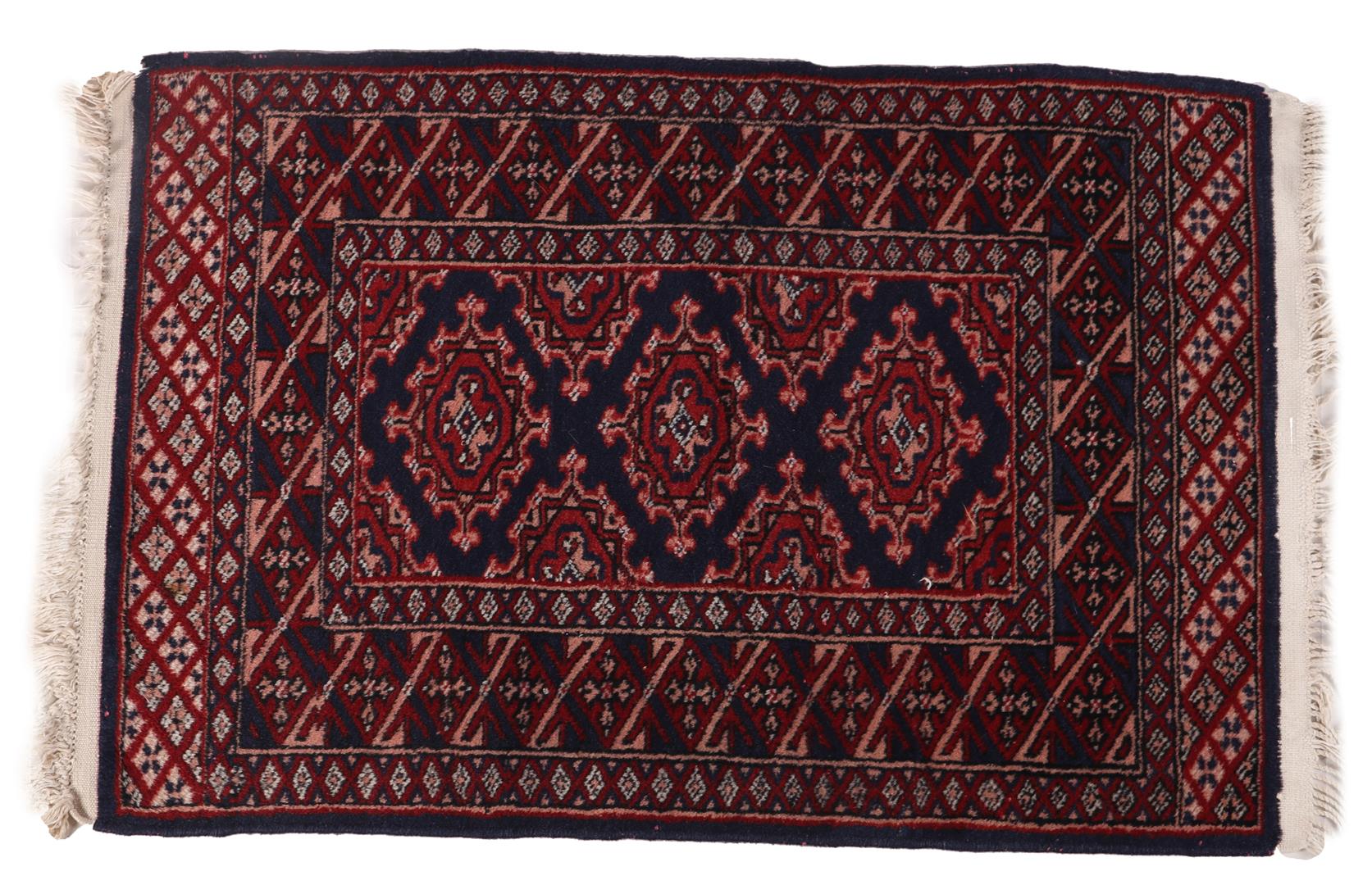 Hand-knotted oriental carpet, Lahore Pakistan