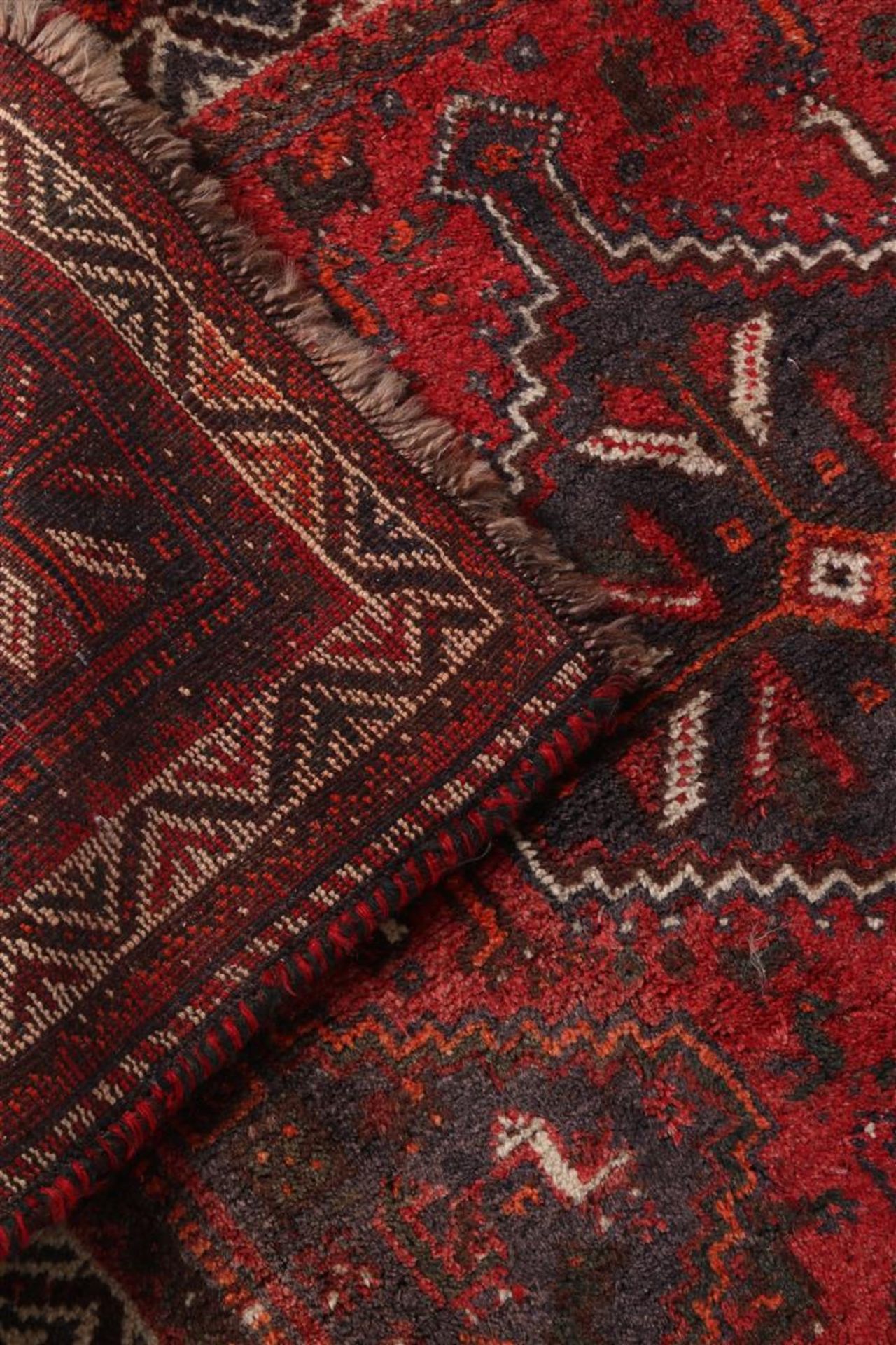 Hand-knotted oriental carpet, Shiraz - Image 4 of 4