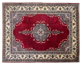 Hand-knotted oriental carpet