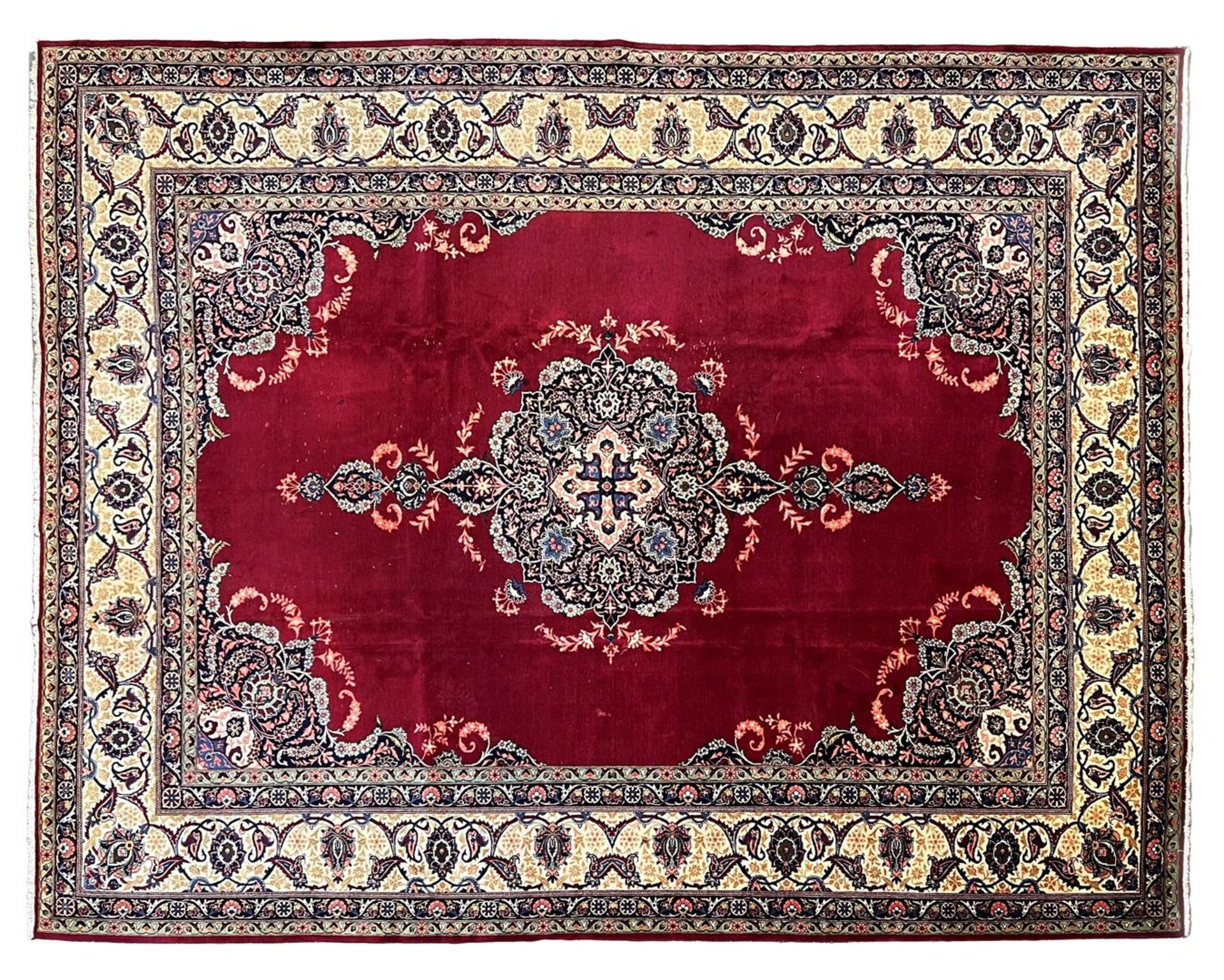 Hand-knotted oriental carpet