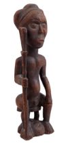 Ceremonial wooden statue, Africa