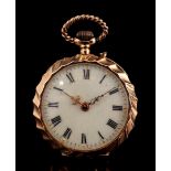 Pocket watch in gold case