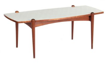 Coffee table with reversible top