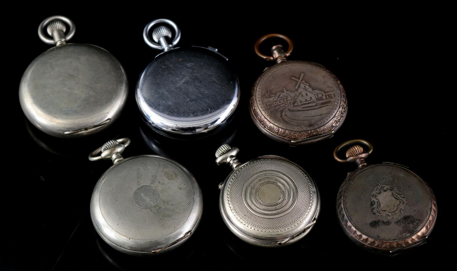 Lot pocket watches and stop watches - Image 2 of 2